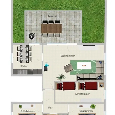 Wanderkoenig Mit Terrasse Apartment *